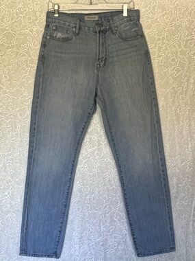 Madewell Men's Slim Straight Jeans in Faded Blue